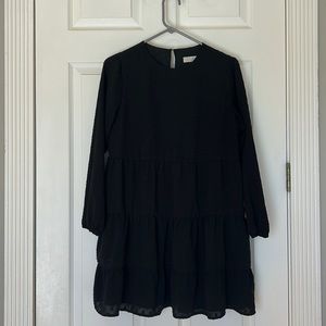 Black Loft dress. Size M Petite. Smoke and pet free home.